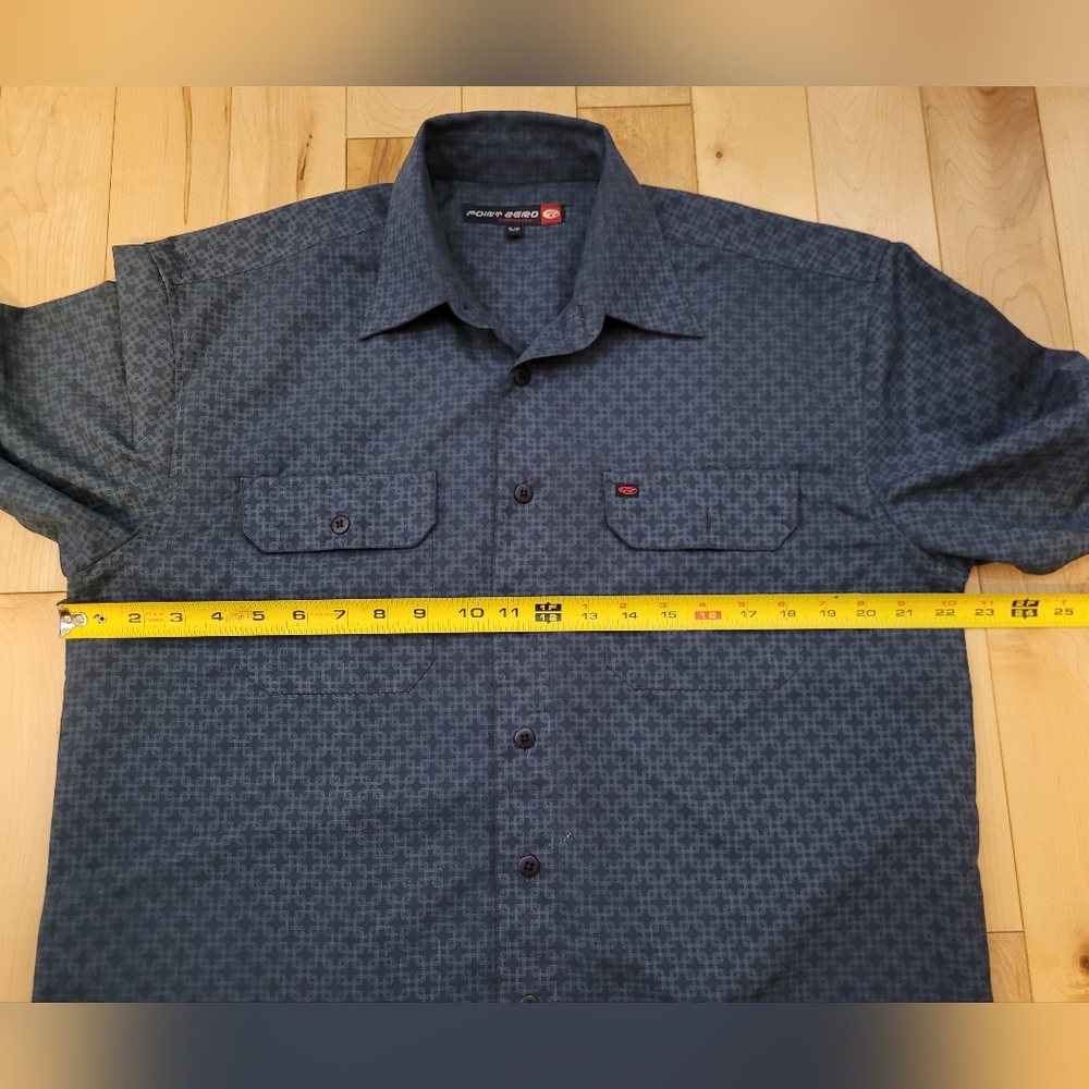 Point Zero men's size medium (or slim large) button up shirt - Picture 5 of 5